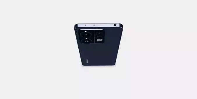 Xiaomi Redmi Note135G Graphite Black Low-poly 3D model