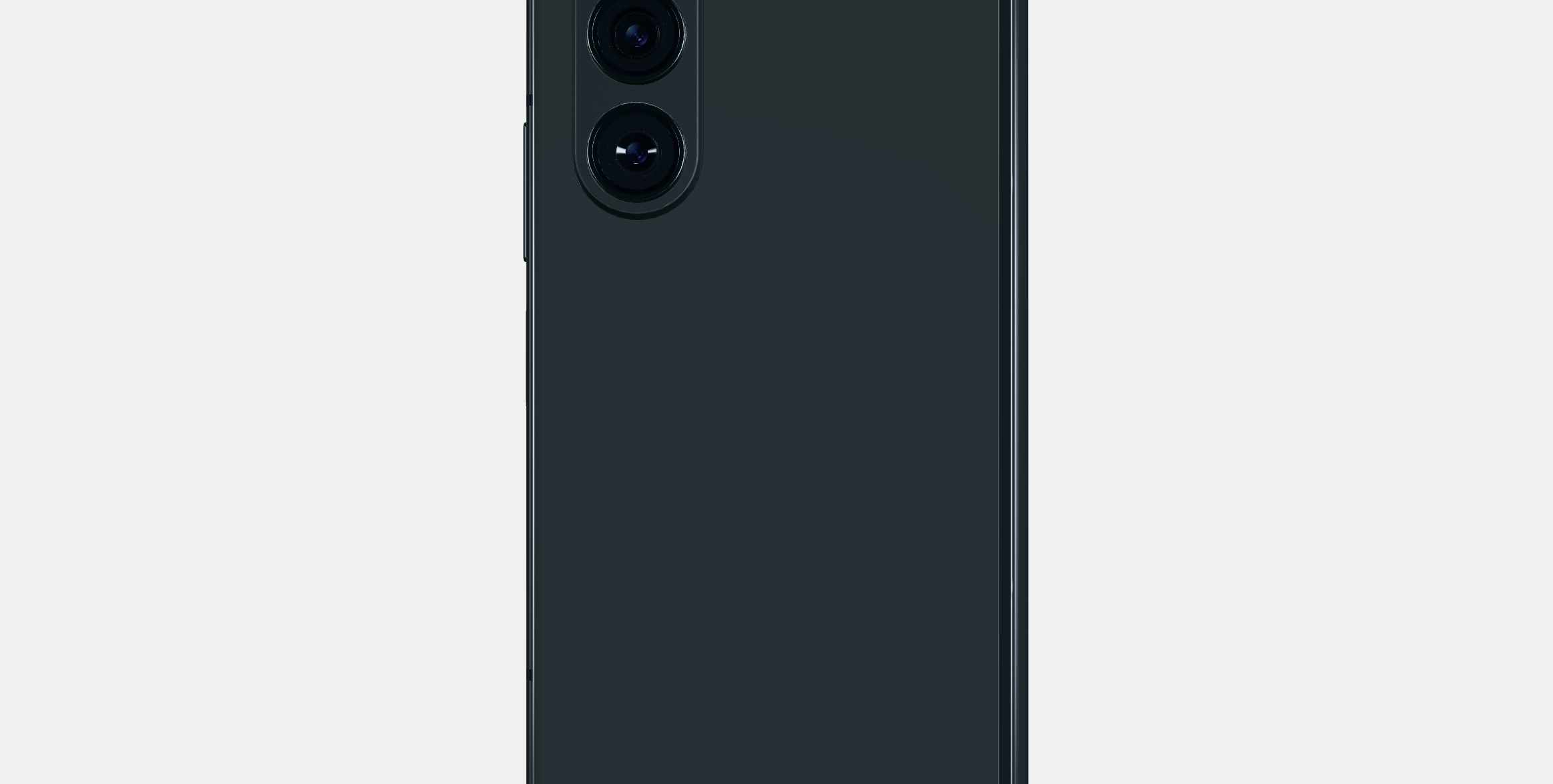 Samsung Galaxy ZFold Fantom Black Low-poly 3D model_15