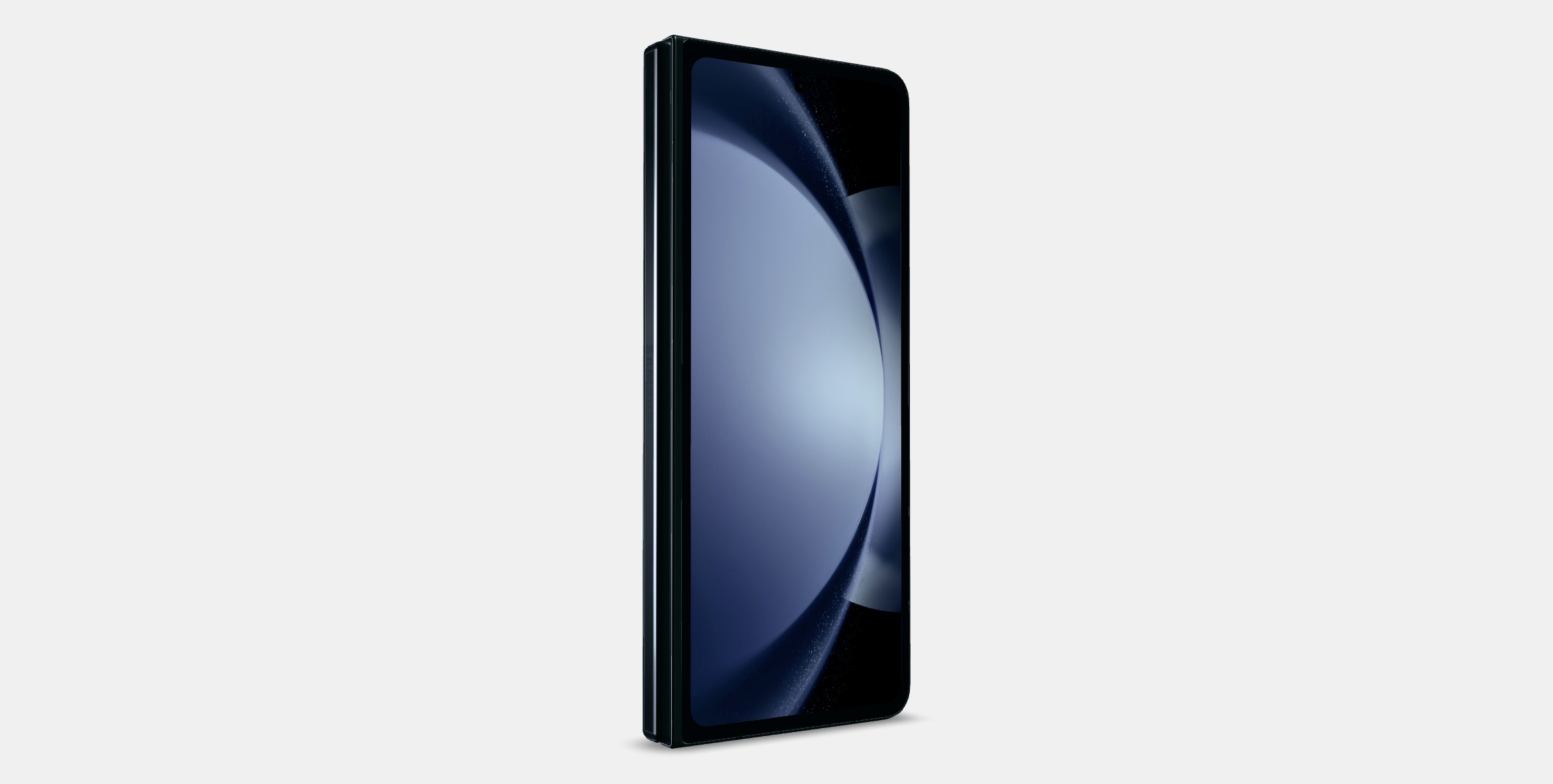 Samsung Galaxy ZFold Fantom Black Low-poly 3D model_3
