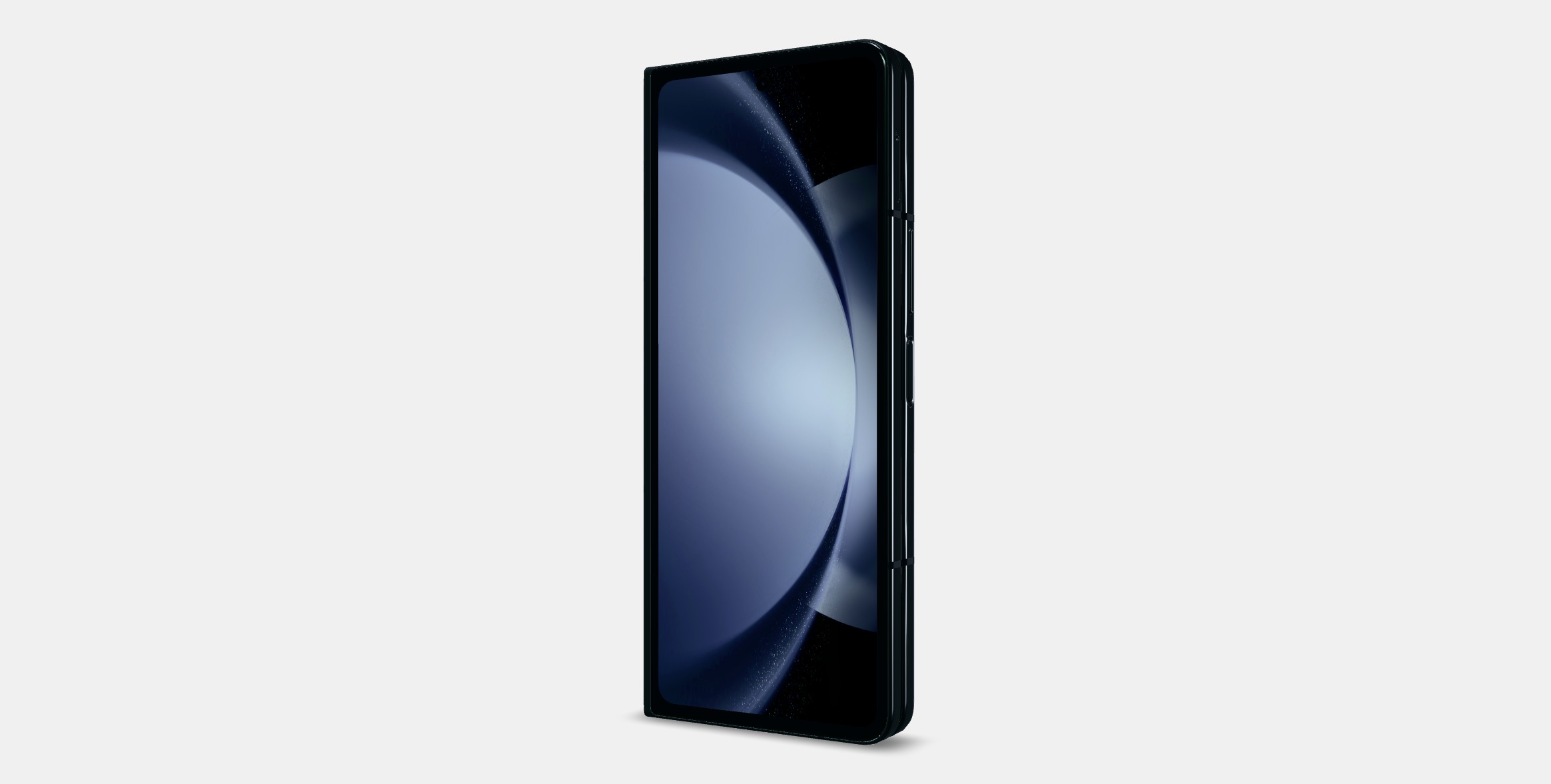 Samsung Galaxy ZFold Fantom Black Low-poly 3D model_12