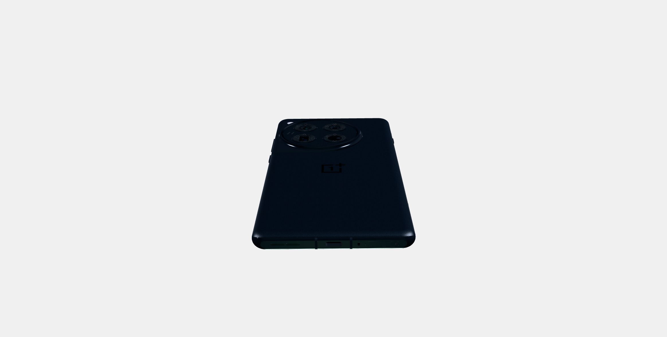 One Plus125G Black Low-poly 3D model_4