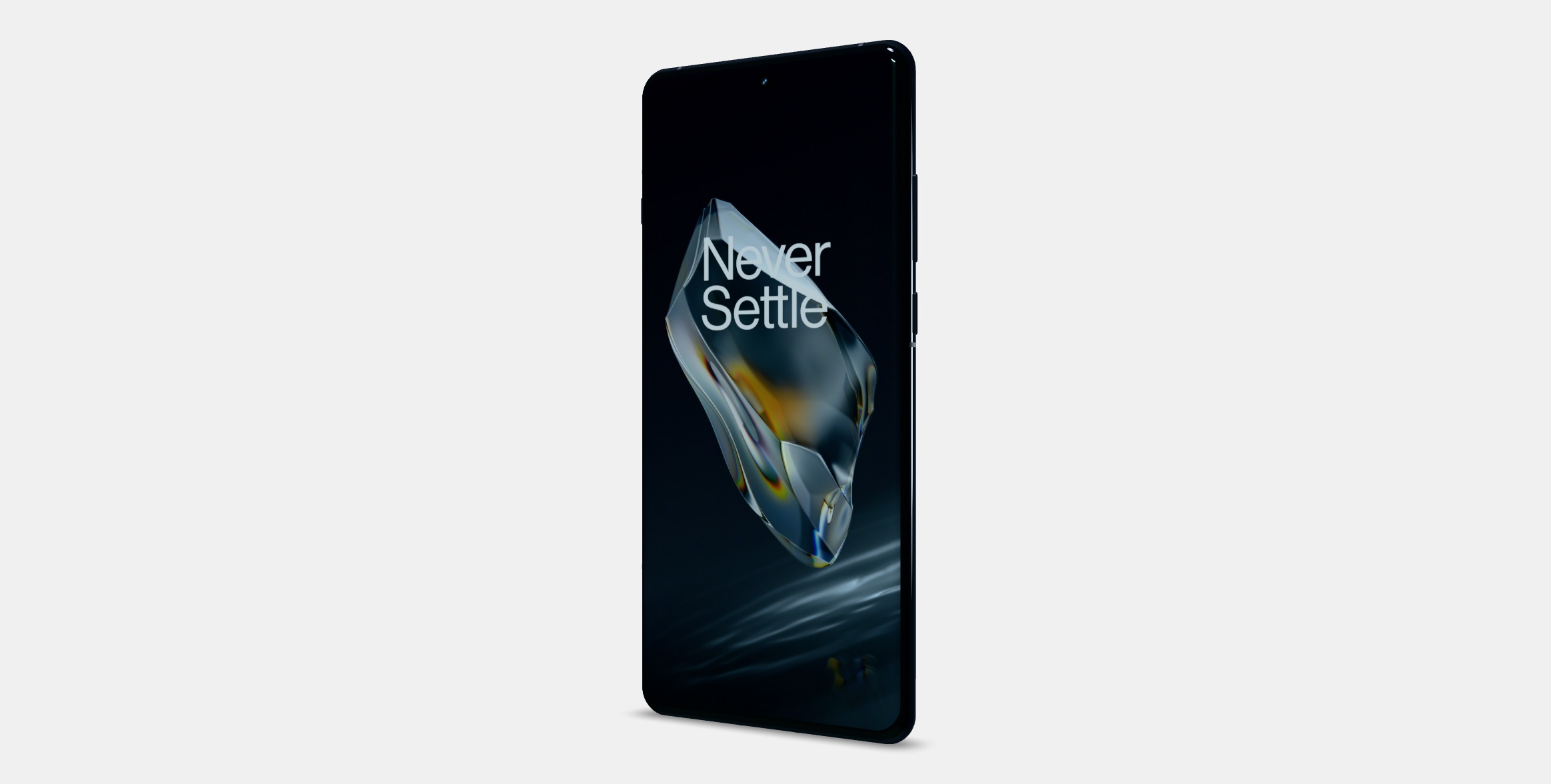One Plus125G Black Low-poly 3D model_10