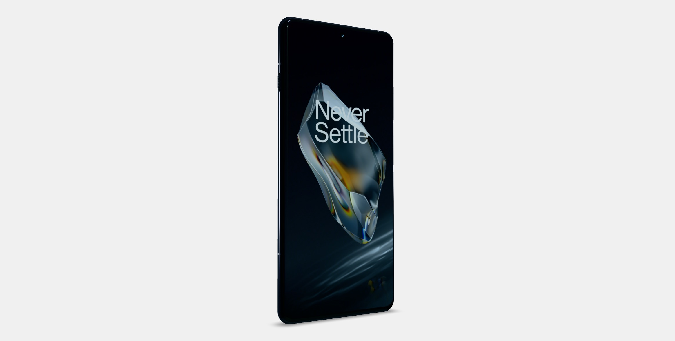 One Plus125G Black Low-poly 3D model_2