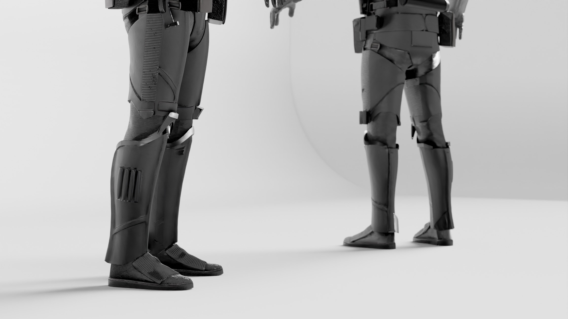 Death Trooper  Inspired from Star Wars Battlefront RIGGED 3D model_4