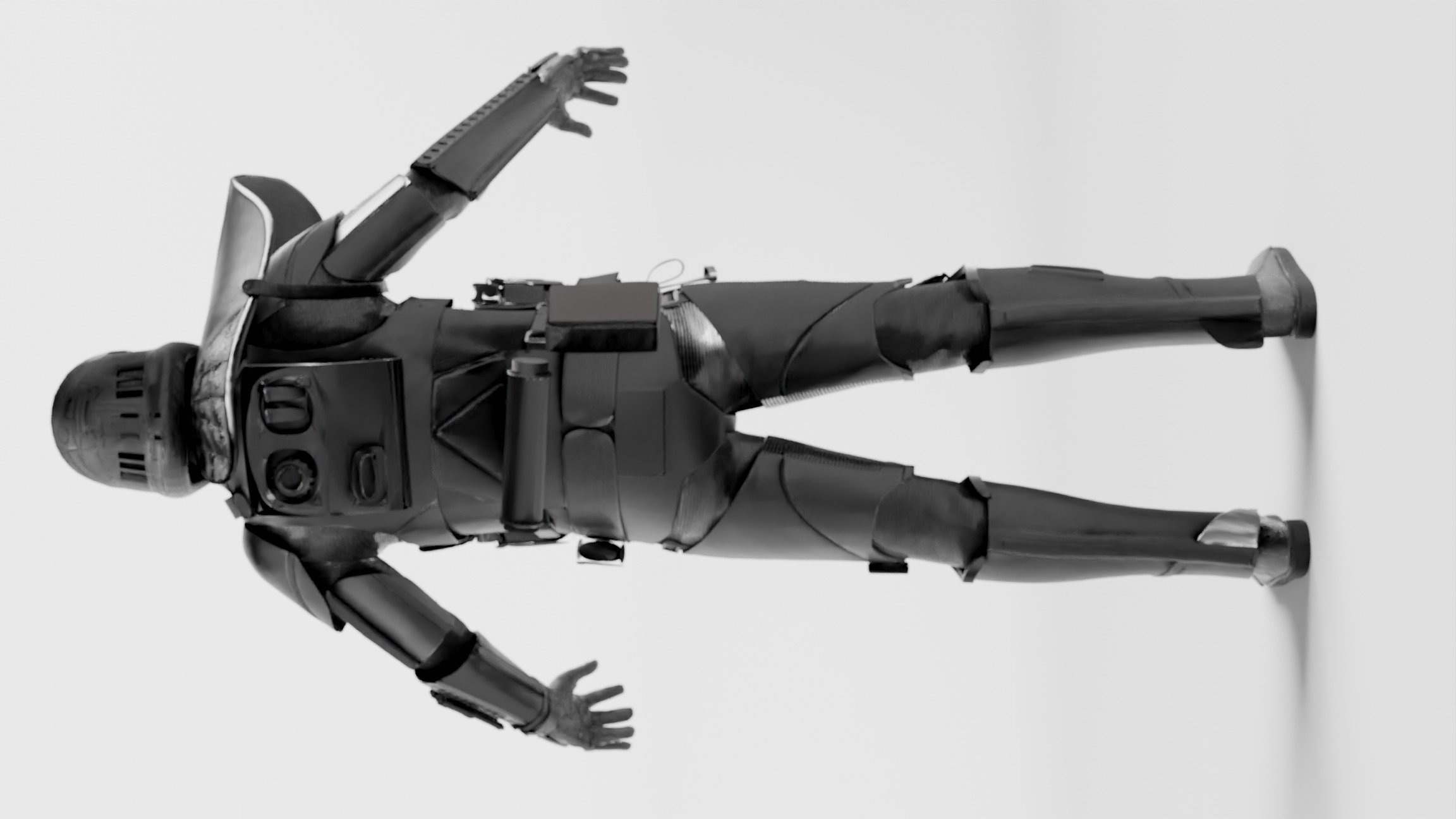 Death Trooper  Inspired from Star Wars Battlefront RIGGED 3D model_8