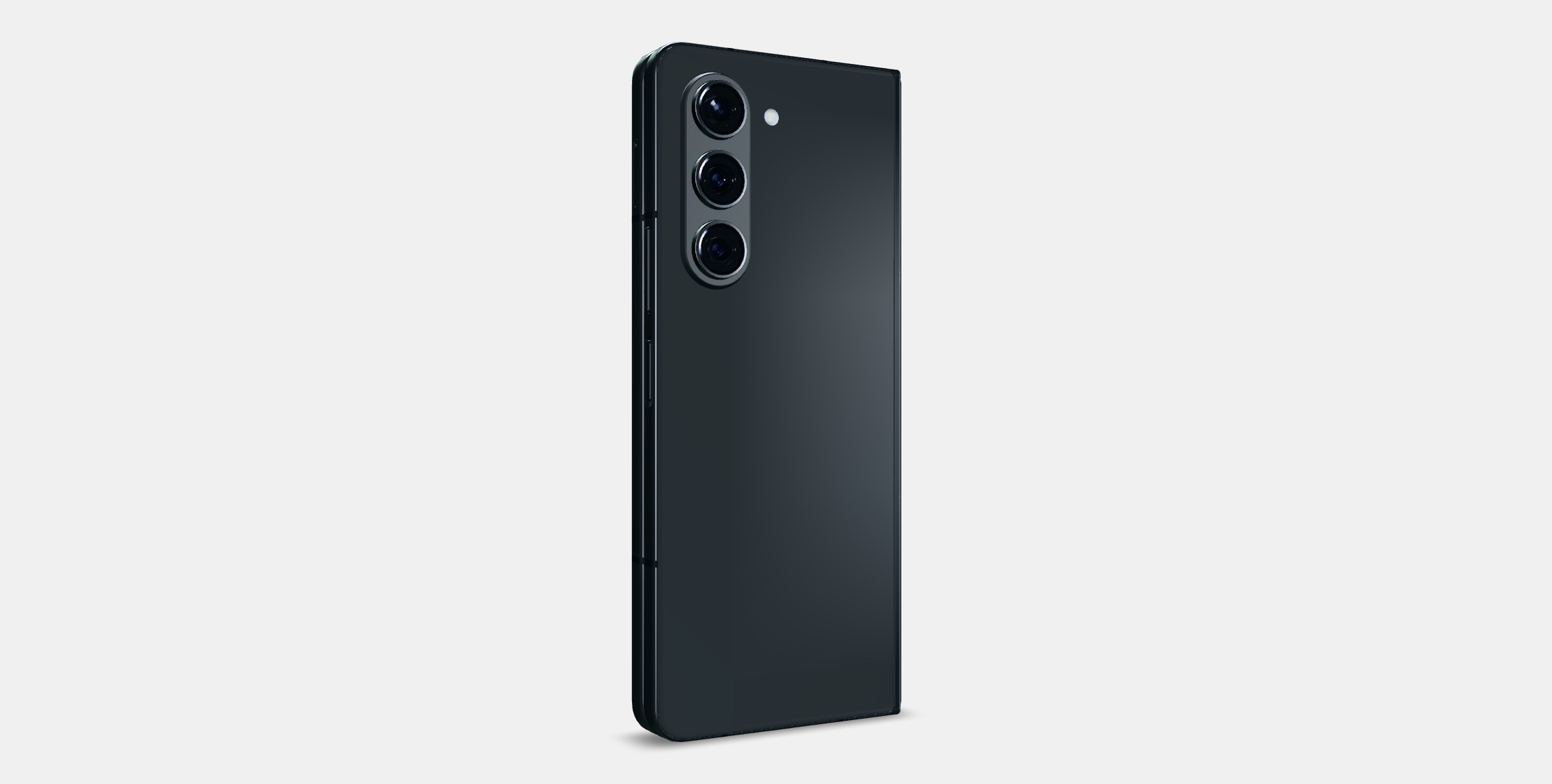 Samsung Galaxy ZFold Fantom Black 1 Low-poly 3D model_16