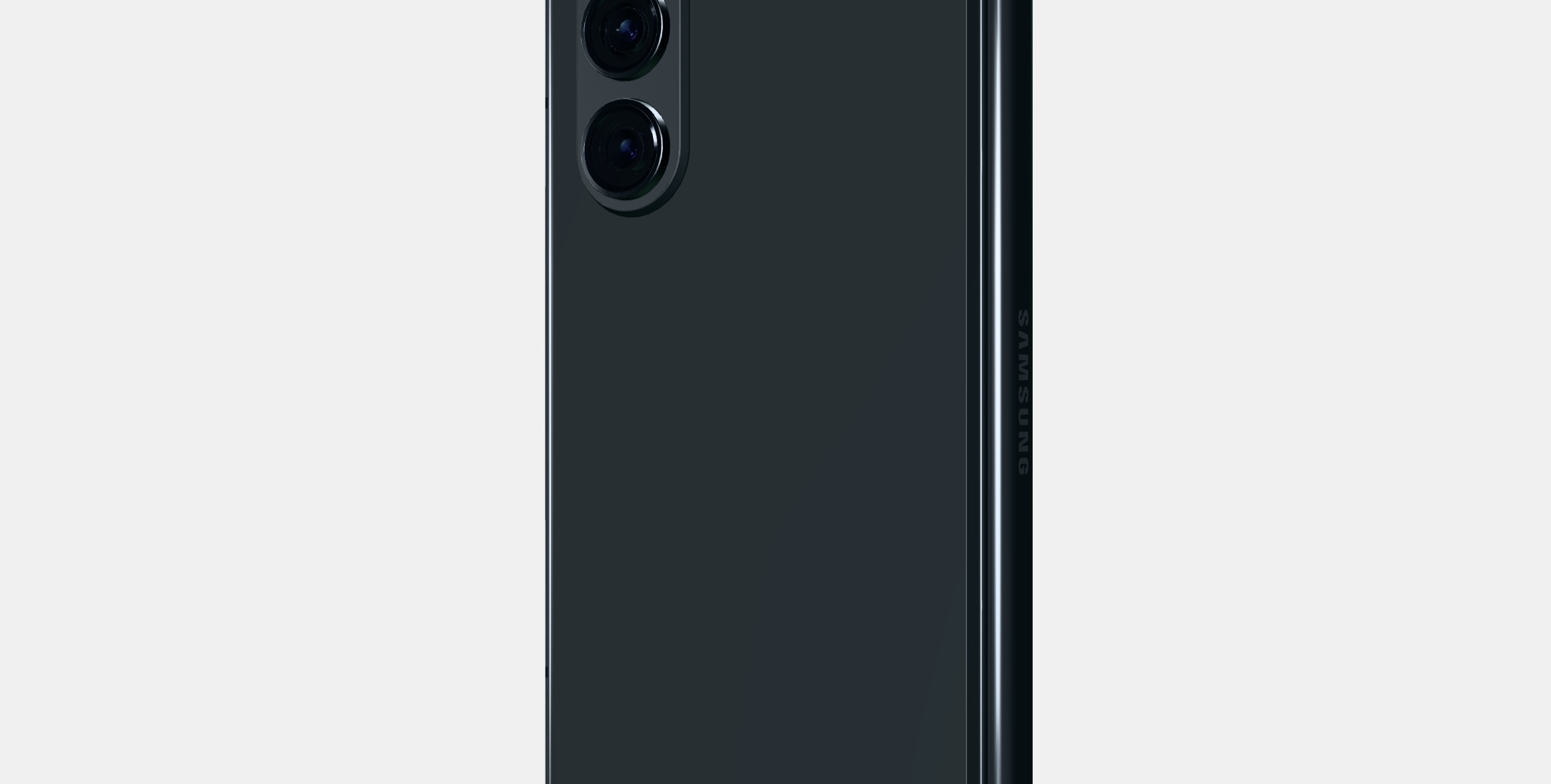 Samsung Galaxy ZFold Fantom Black 1 Low-poly 3D model_6