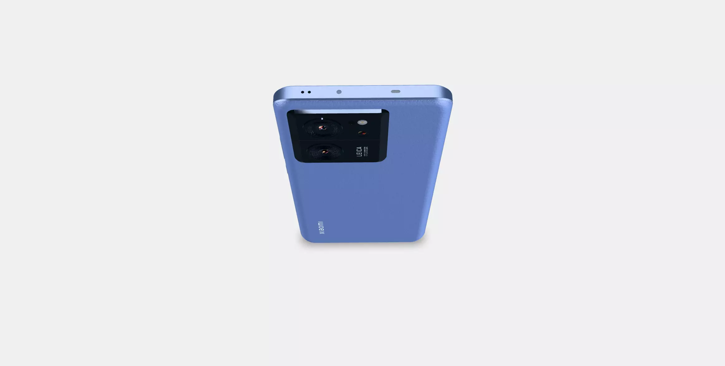 Xiaomi 13T Pro Alpine Blue Low-poly 3D model