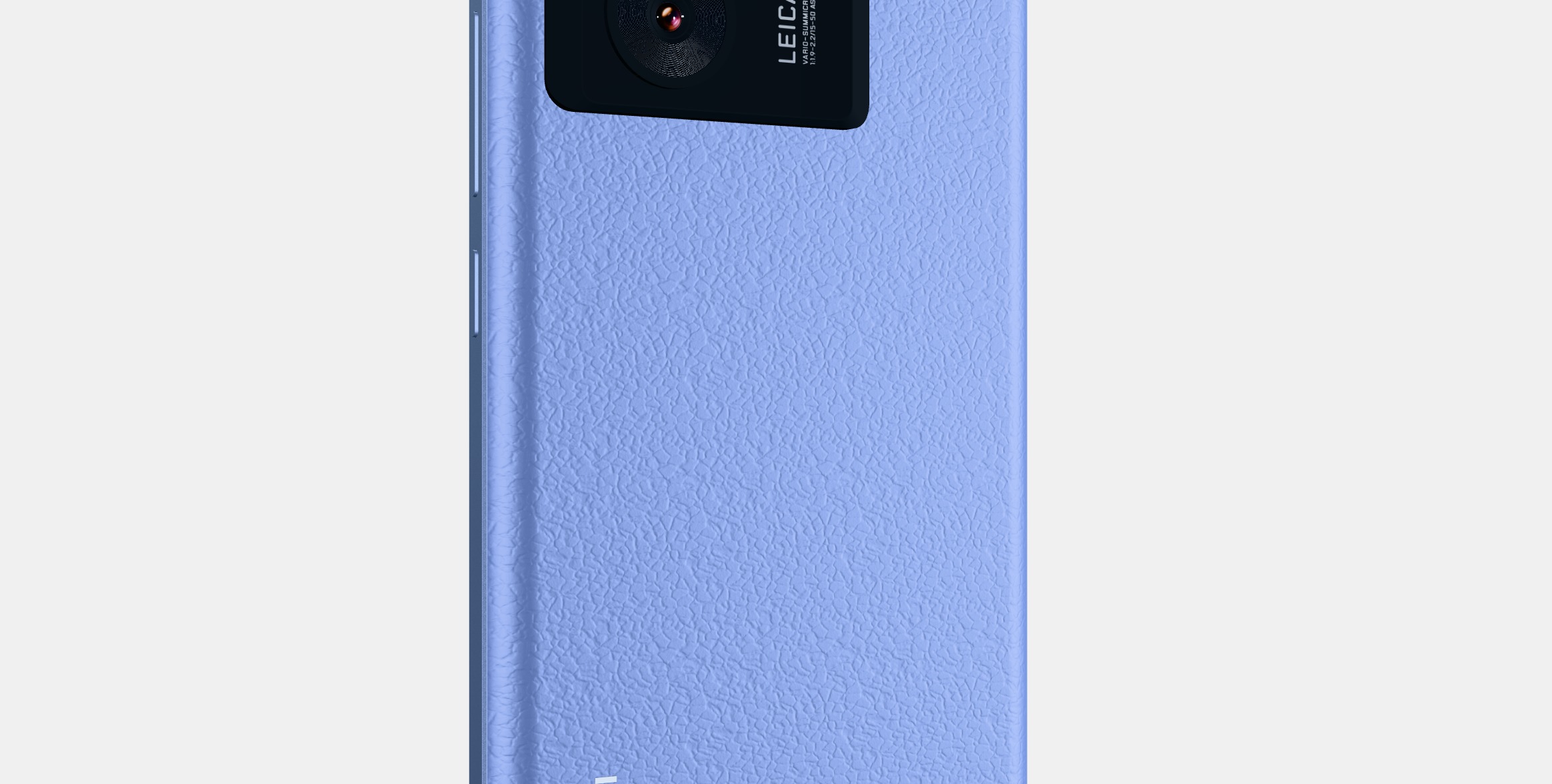 Xiaomi 13T AlpineBlue Low-poly 3D model_2