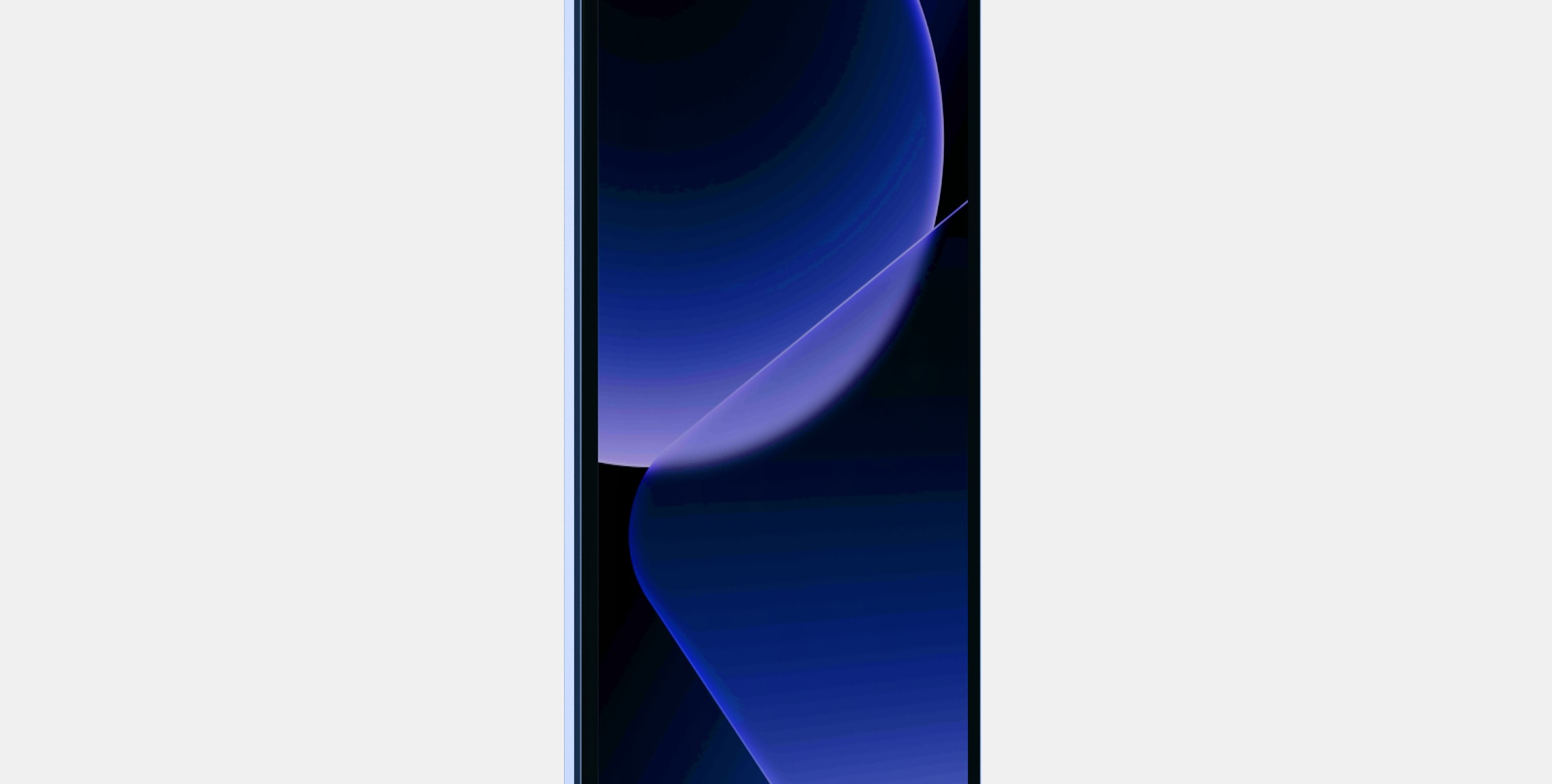 Xiaomi 13T AlpineBlue Low-poly 3D model_9