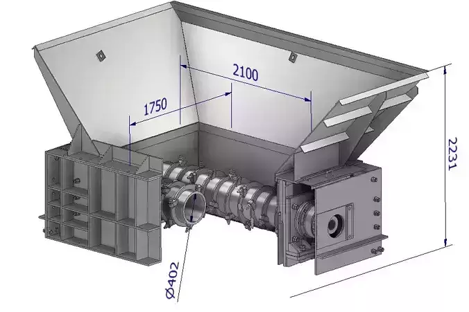 Toothed Roll Crusher Coal Processing Equipment