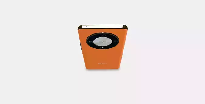 HONOR Magic6 Lite 5G orange Free low-poly 3D model