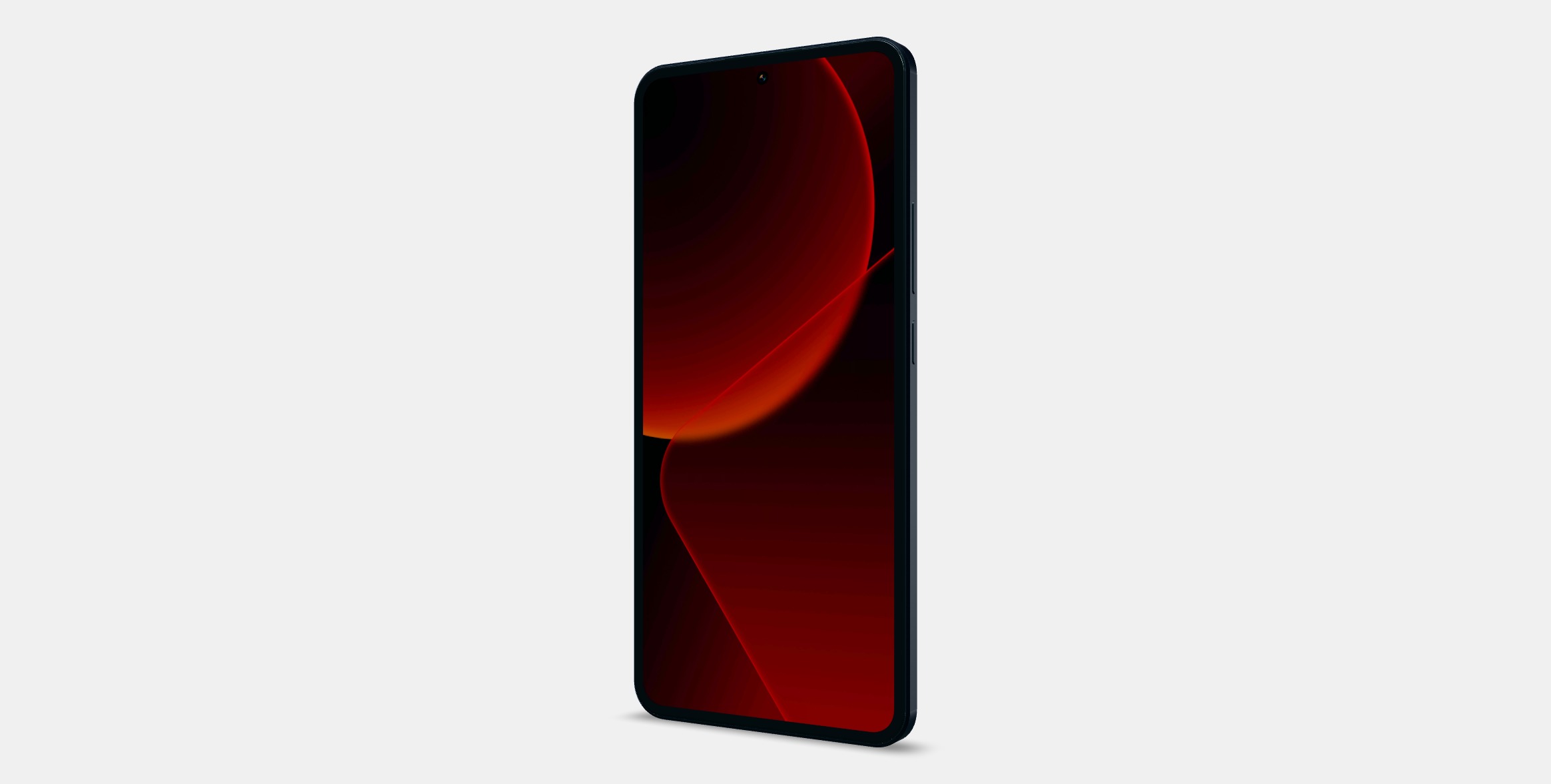 Xiaomi 13T Pro Black Low-poly 3D model_12