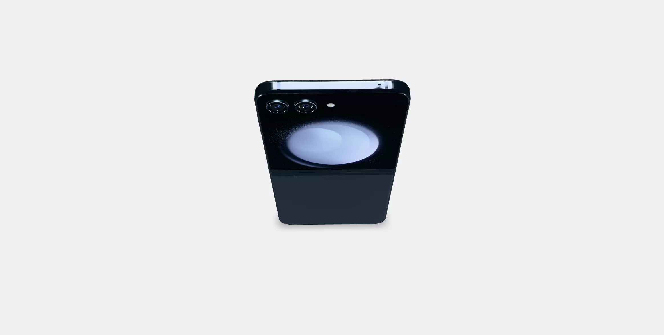 Samsung GalaxyZ Flip Graphite Low-poly 3D model