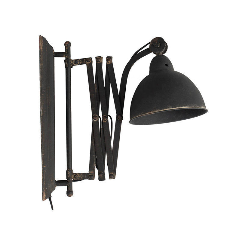 Orofino Iron Swing Arm Sconce 3D model_3