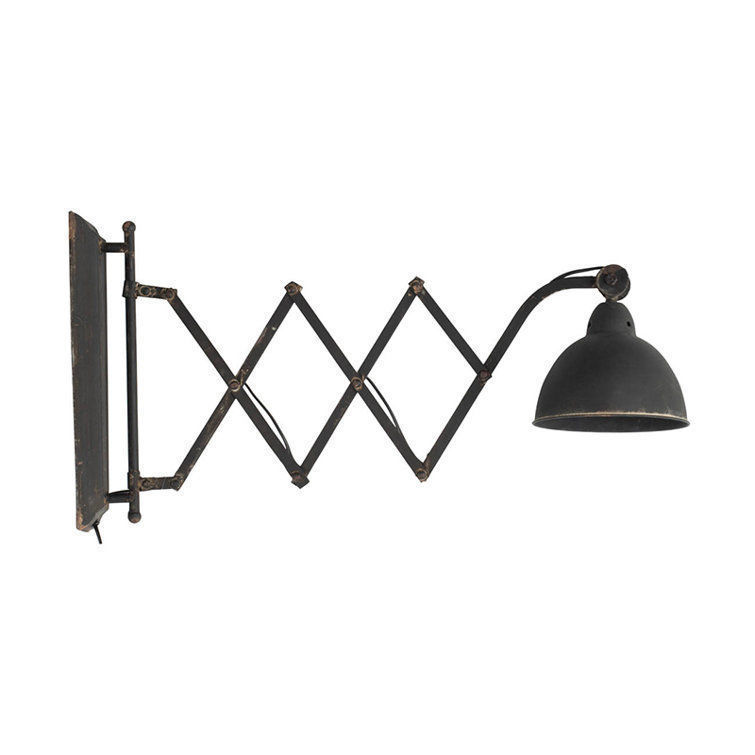 Orofino Iron Swing Arm Sconce 3D model_2