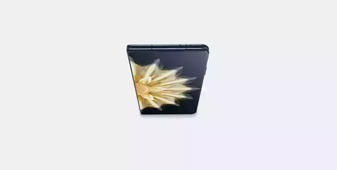 HONOR MagicV black Low-poly 3D model