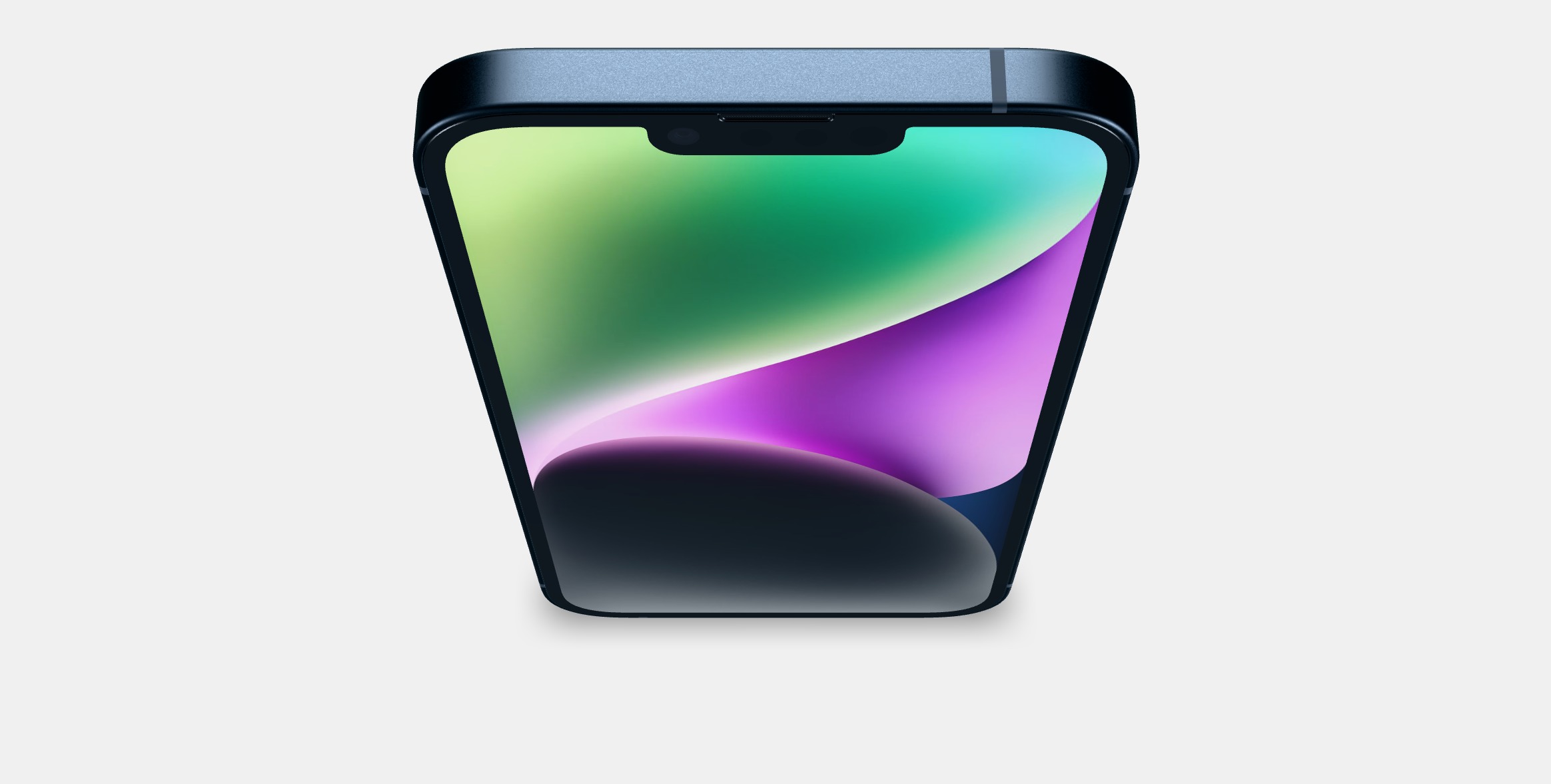 iPhone 14 Plus 128 GB Night Black 1 Low-poly 3D model_4