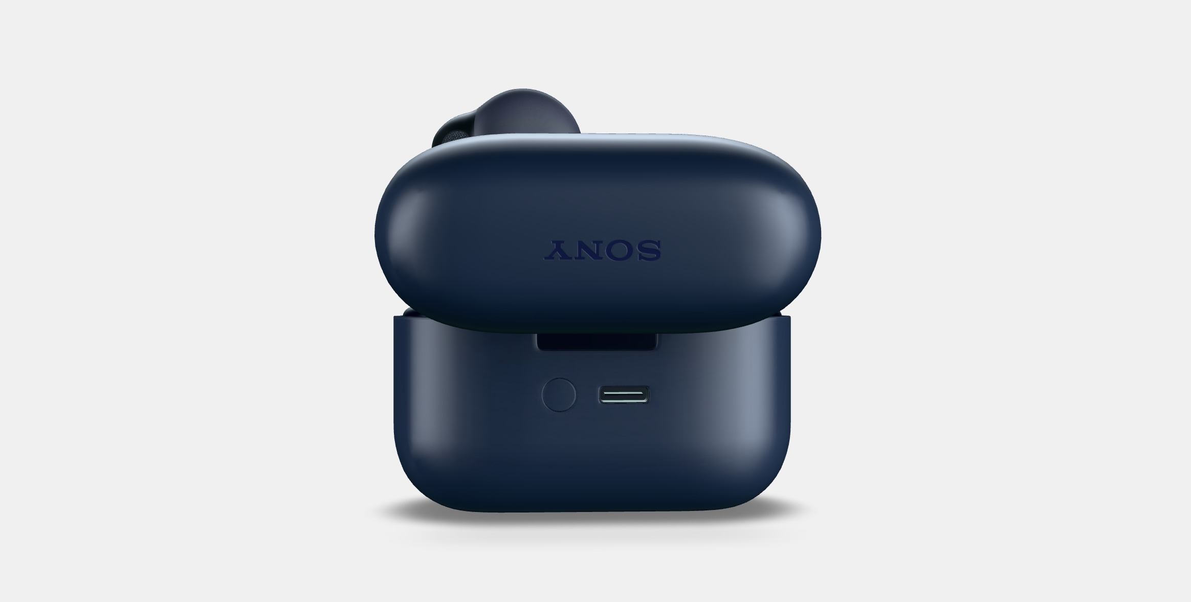 Sony True Wireless LinkBuds S Low-poly 3D model_13