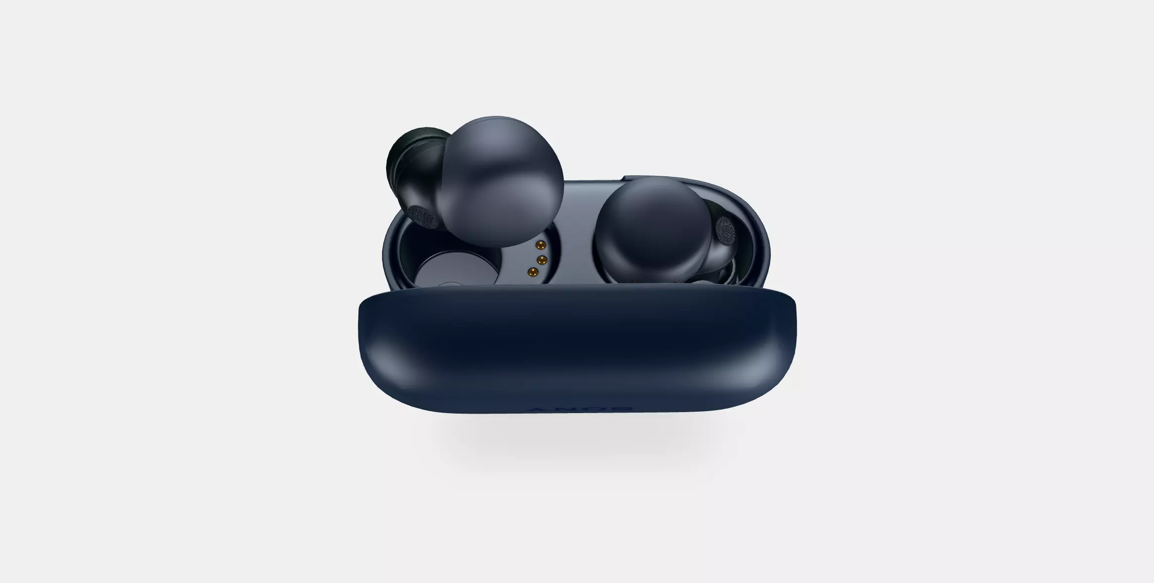 Sony True Wireless LinkBuds S Low-poly 3D model_0