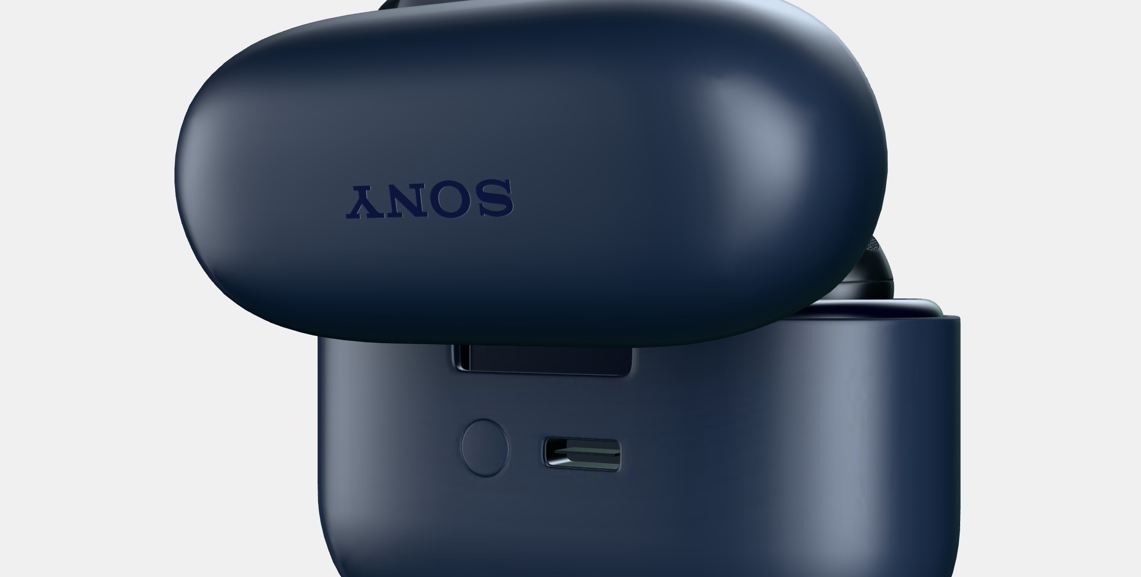 Sony True Wireless LinkBuds S Low-poly 3D model_7