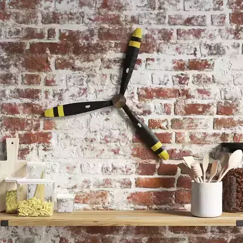 Industrial Transportation Wall Decor on Metal 3D model