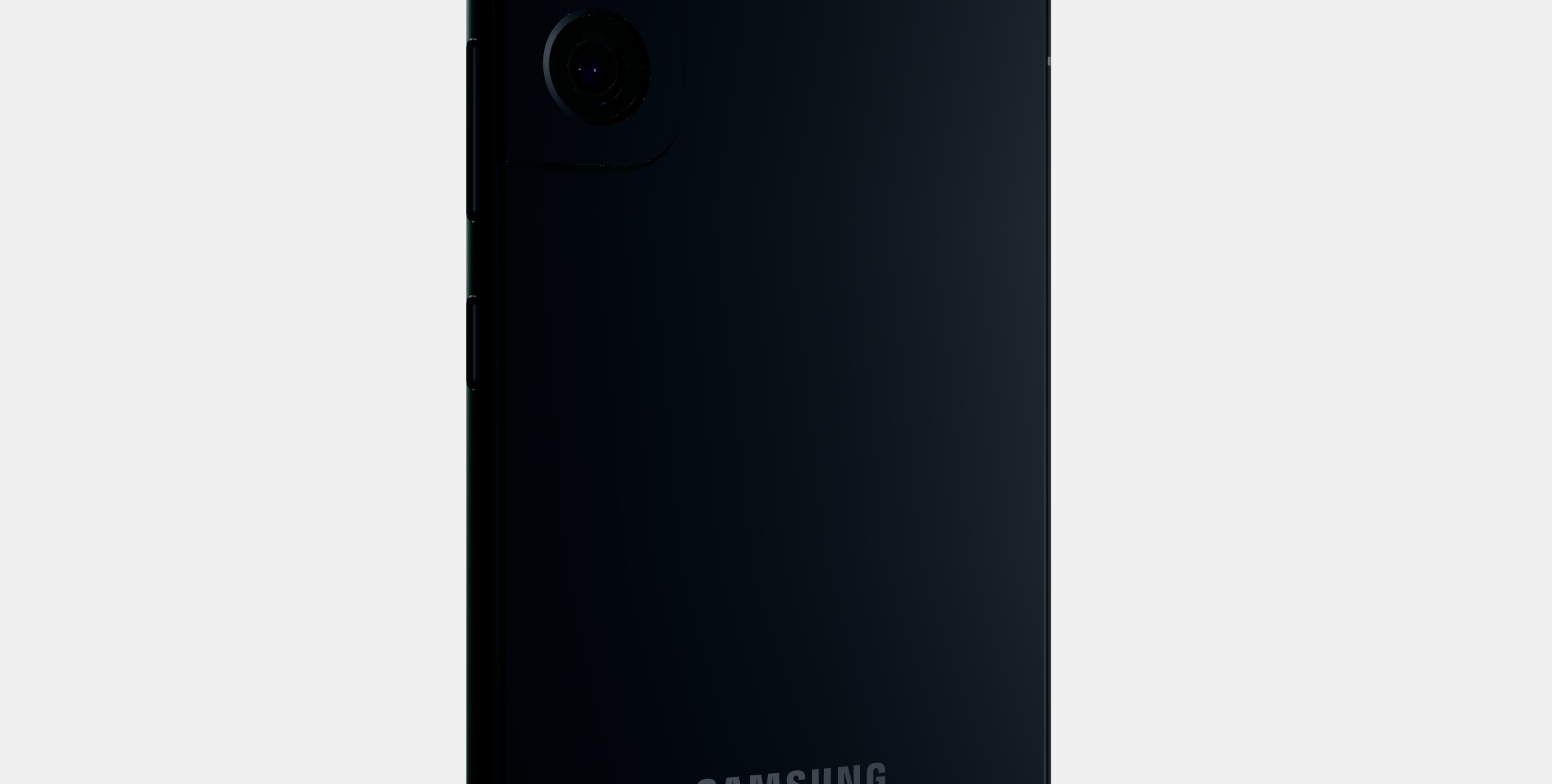 Samsung Galaxy S225G Fantom Black 2 Low-poly 3D model_2