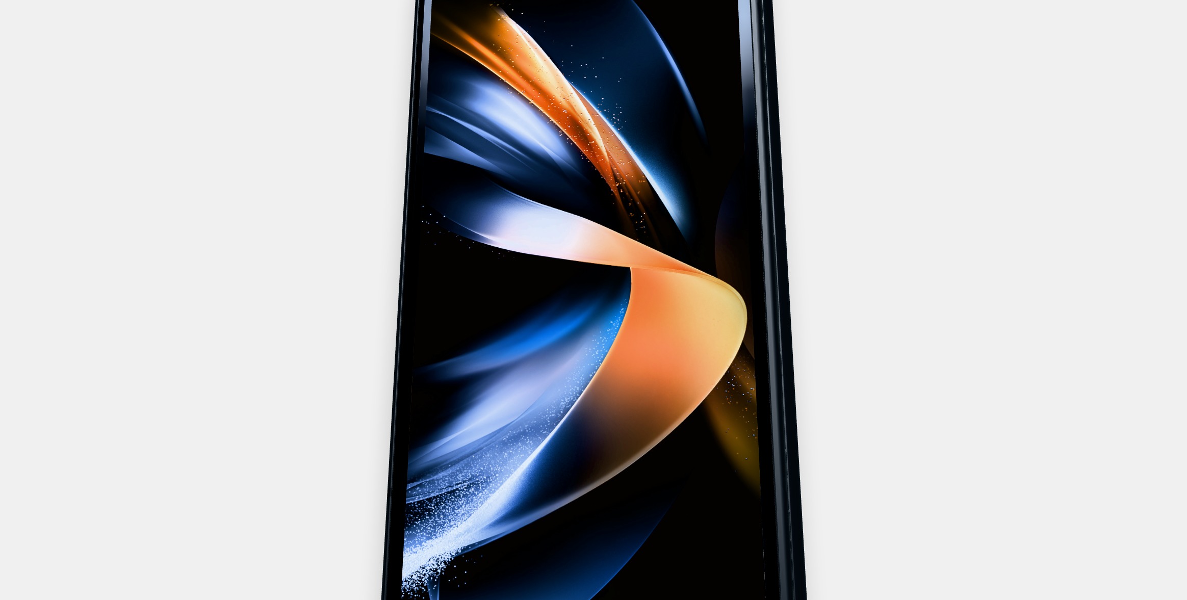 Samsung Galaxy Z Fold4 Black Low-poly 3D model_8