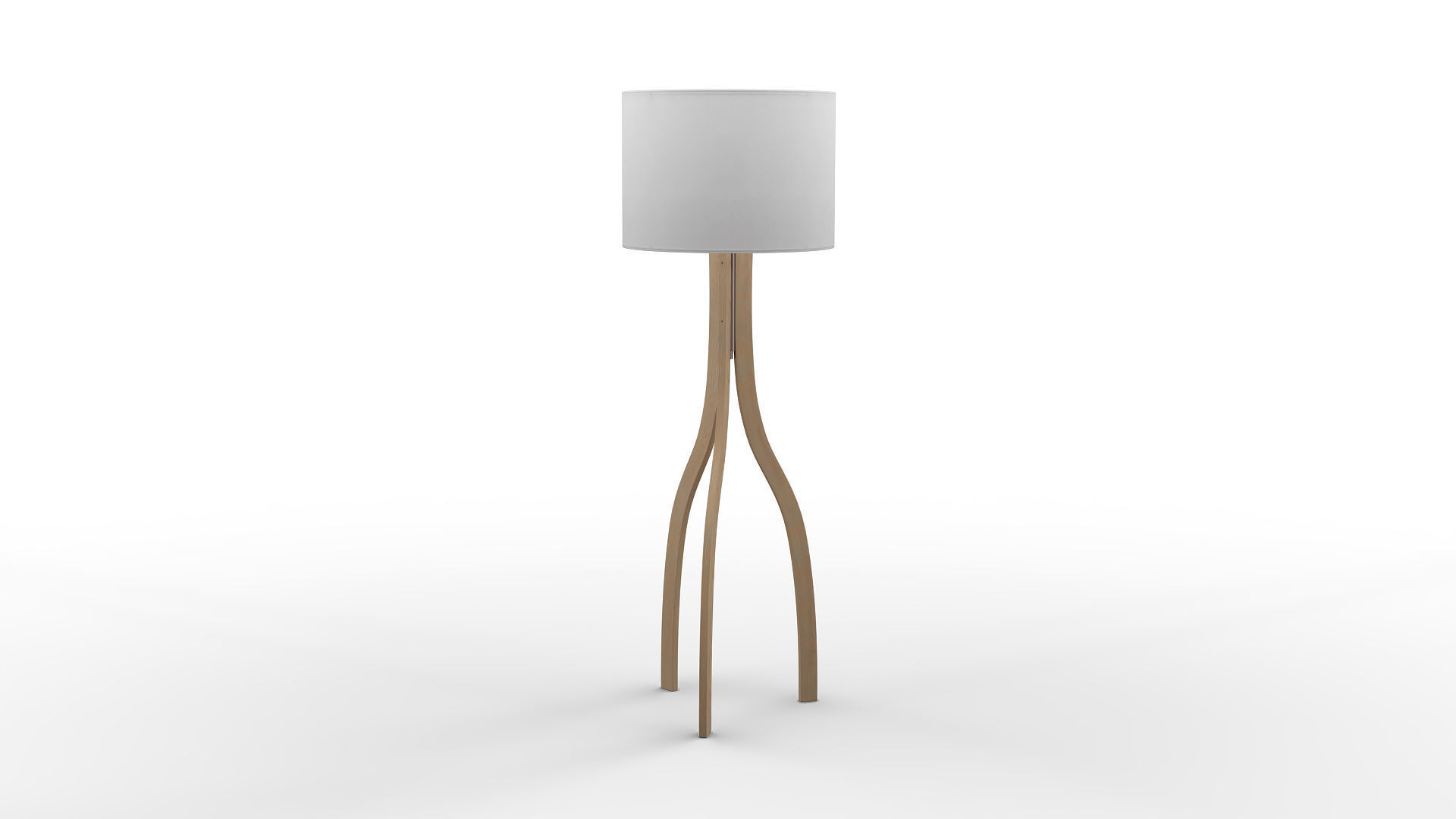 Surya Duxbury Floor Lamp 3D model_7
