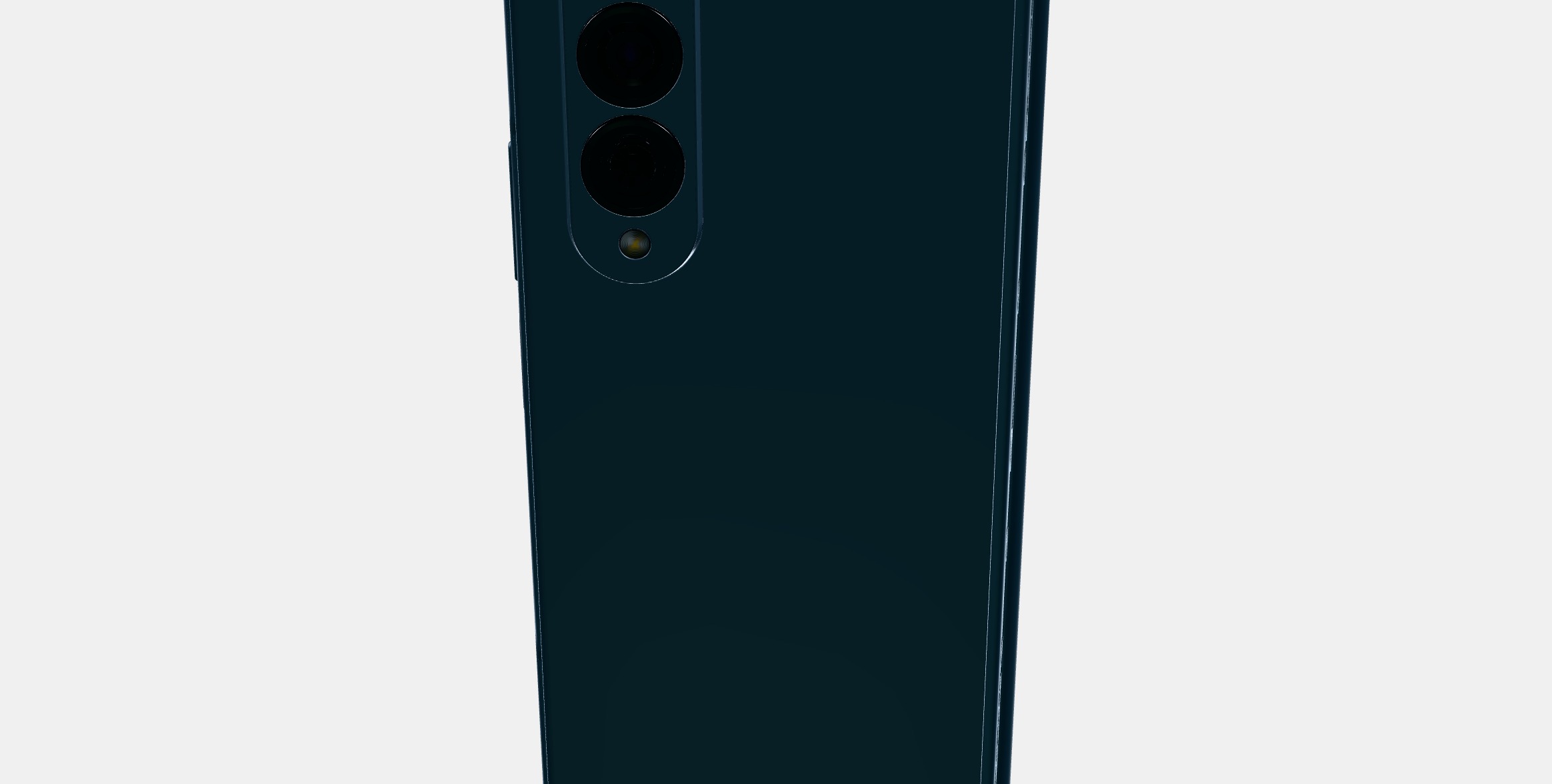 Samsung Galaxy Z Fold4 Graphite 2 Low-poly 3D model_7