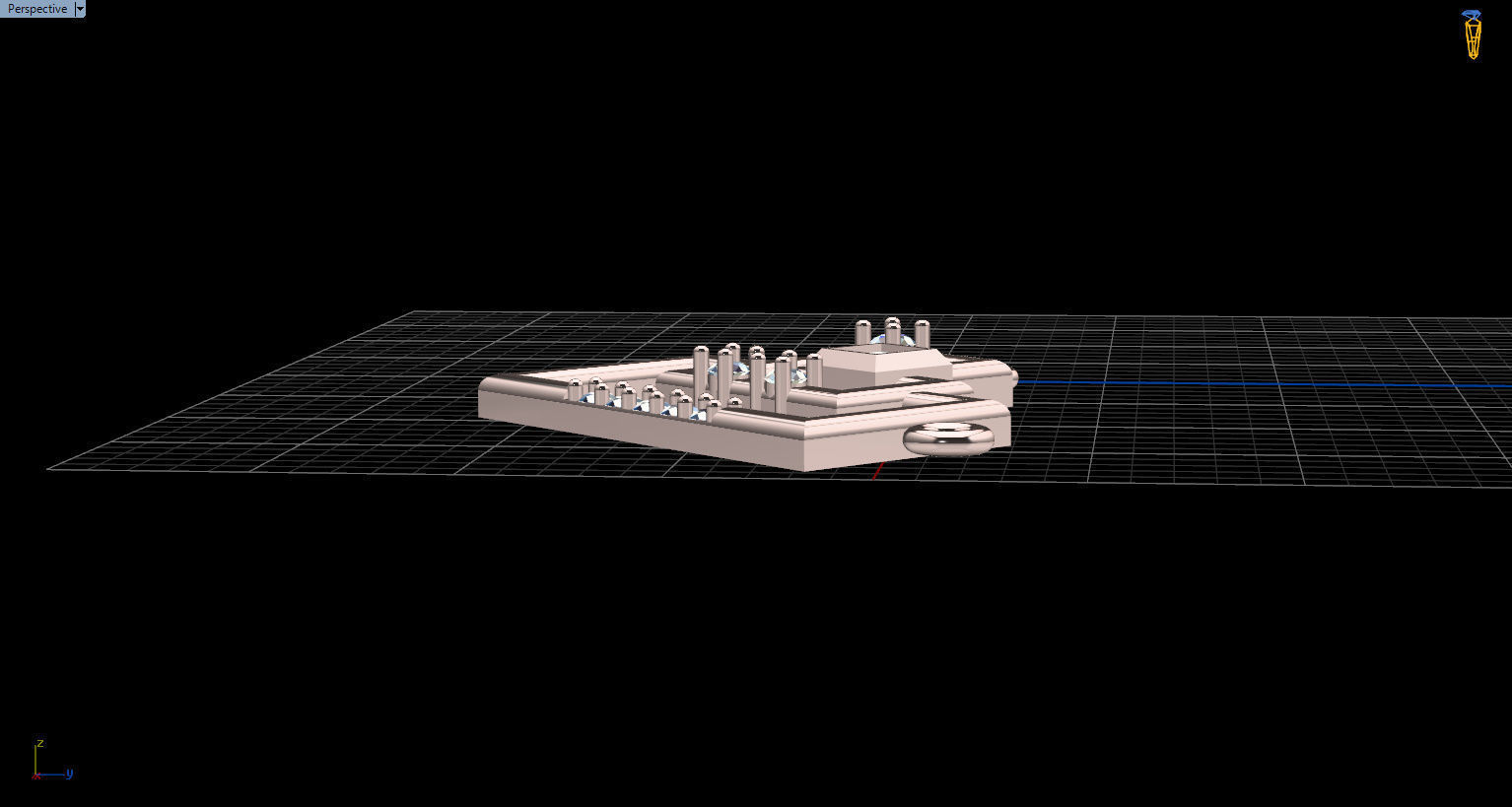 Formluxe with Prince Diamond and Round Diamonds 3D print model_42