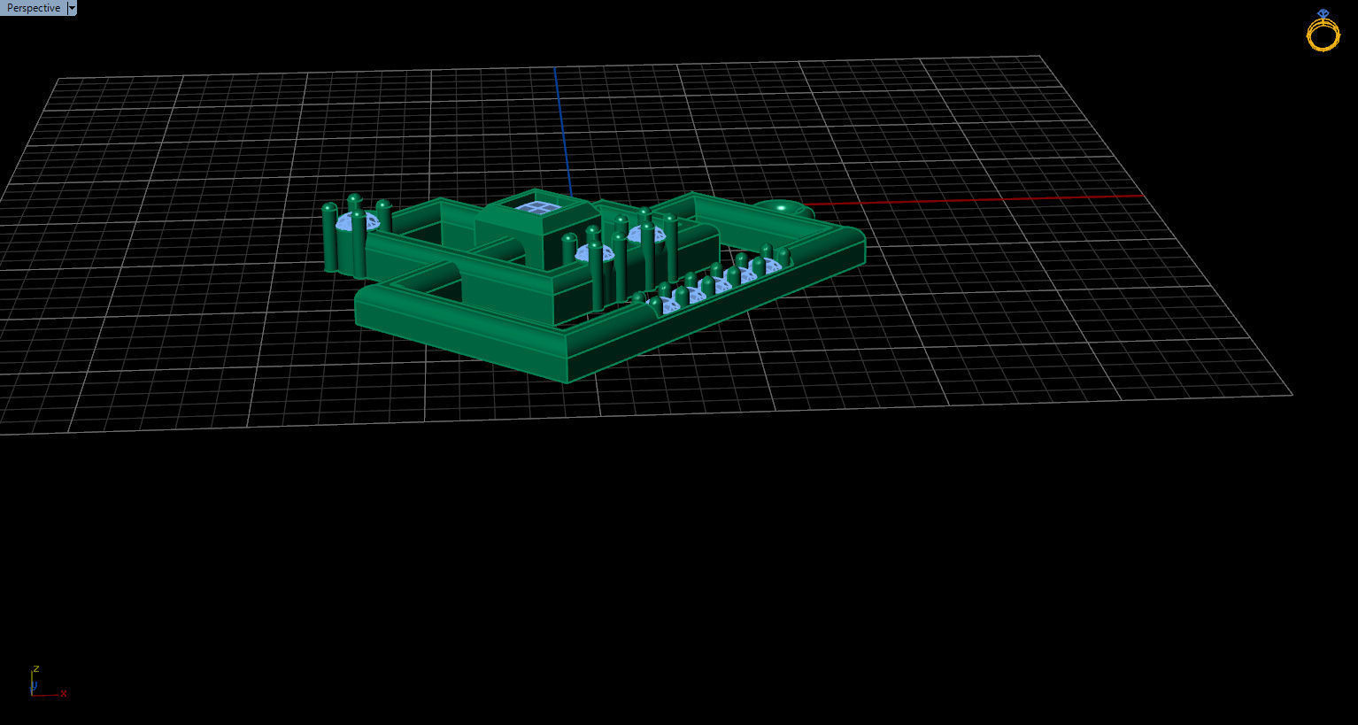 Formluxe with Prince Diamond and Round Diamonds 3D print model_15