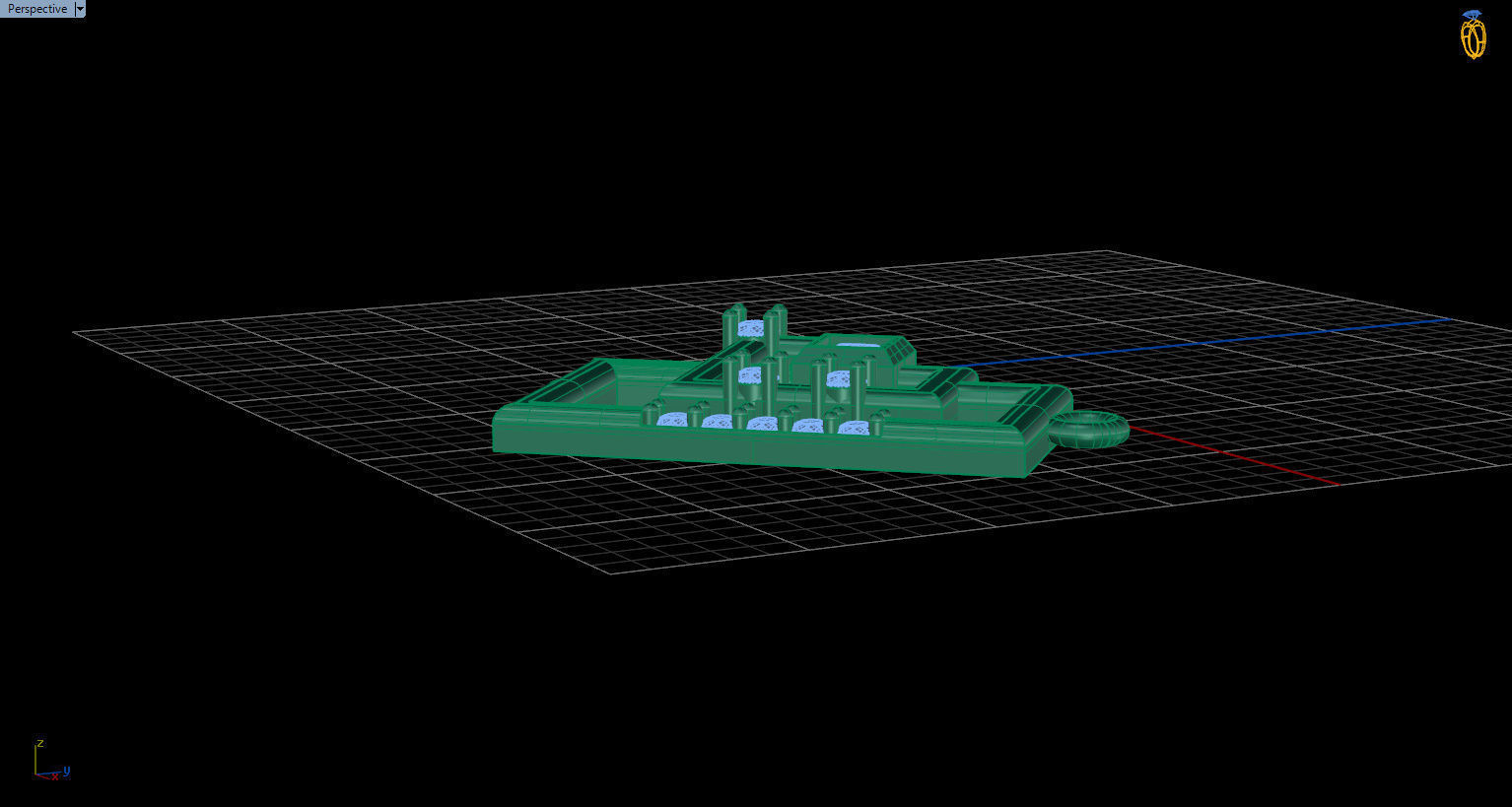 Formluxe with Prince Diamond and Round Diamonds 3D print model_22