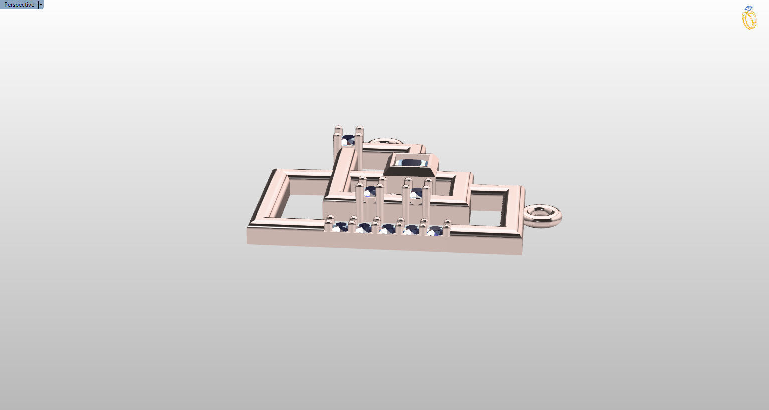 Formluxe with Prince Diamond and Round Diamonds 3D print model_55