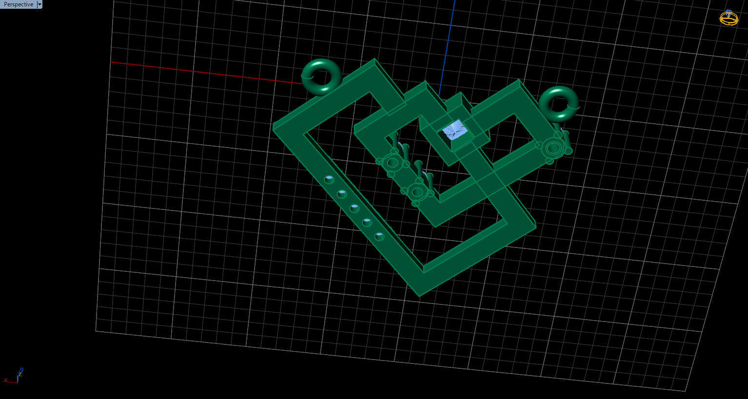 Formluxe with Prince Diamond and Round Diamonds 3D print model_11