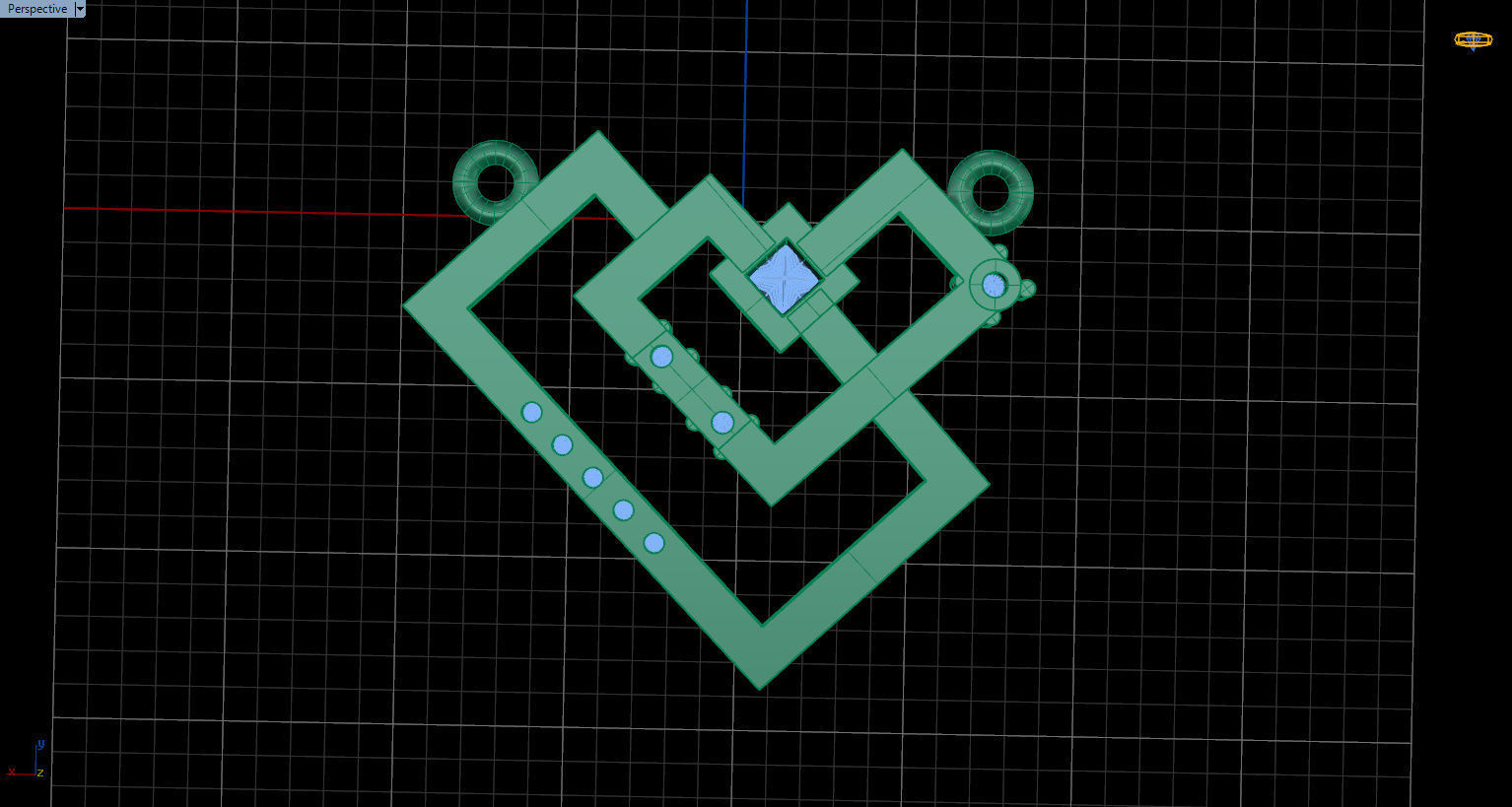 Formluxe with Prince Diamond and Round Diamonds 3D print model_28