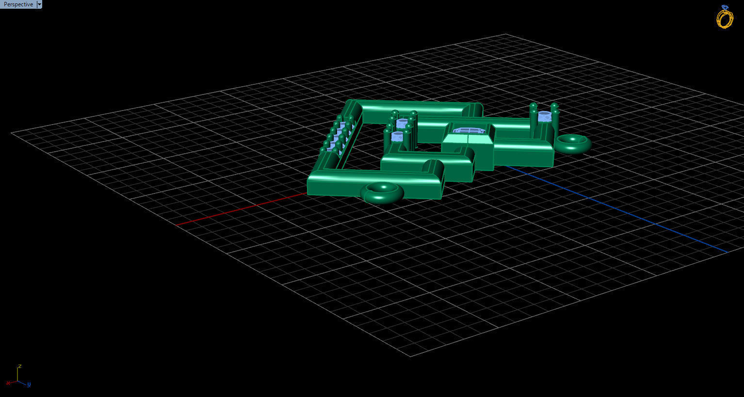 Formluxe with Prince Diamond and Round Diamonds 3D print model_8
