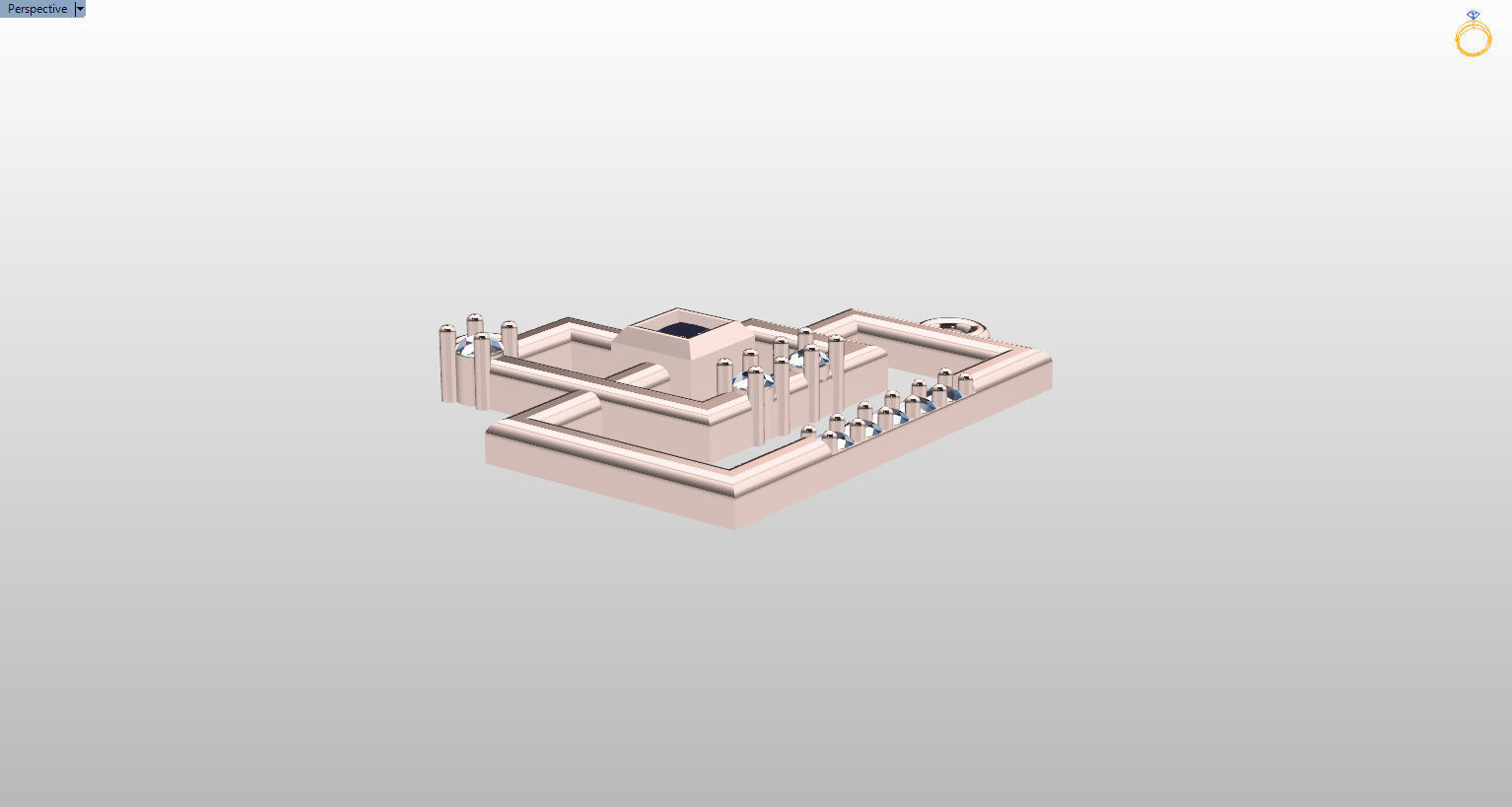 Formluxe with Prince Diamond and Round Diamonds 3D print model_53