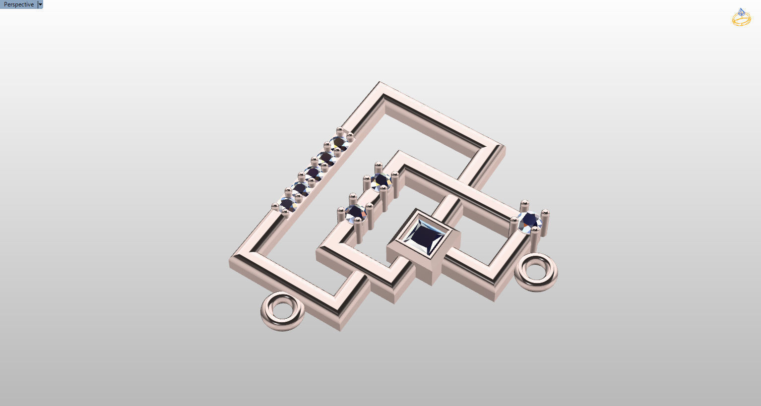 Formluxe with Prince Diamond and Round Diamonds 3D print model_59