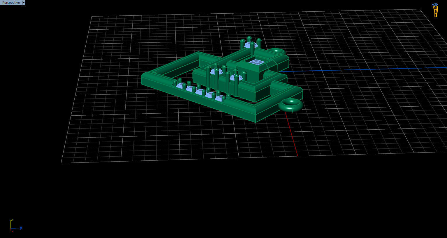 Formluxe with Prince Diamond and Round Diamonds 3D print model_7