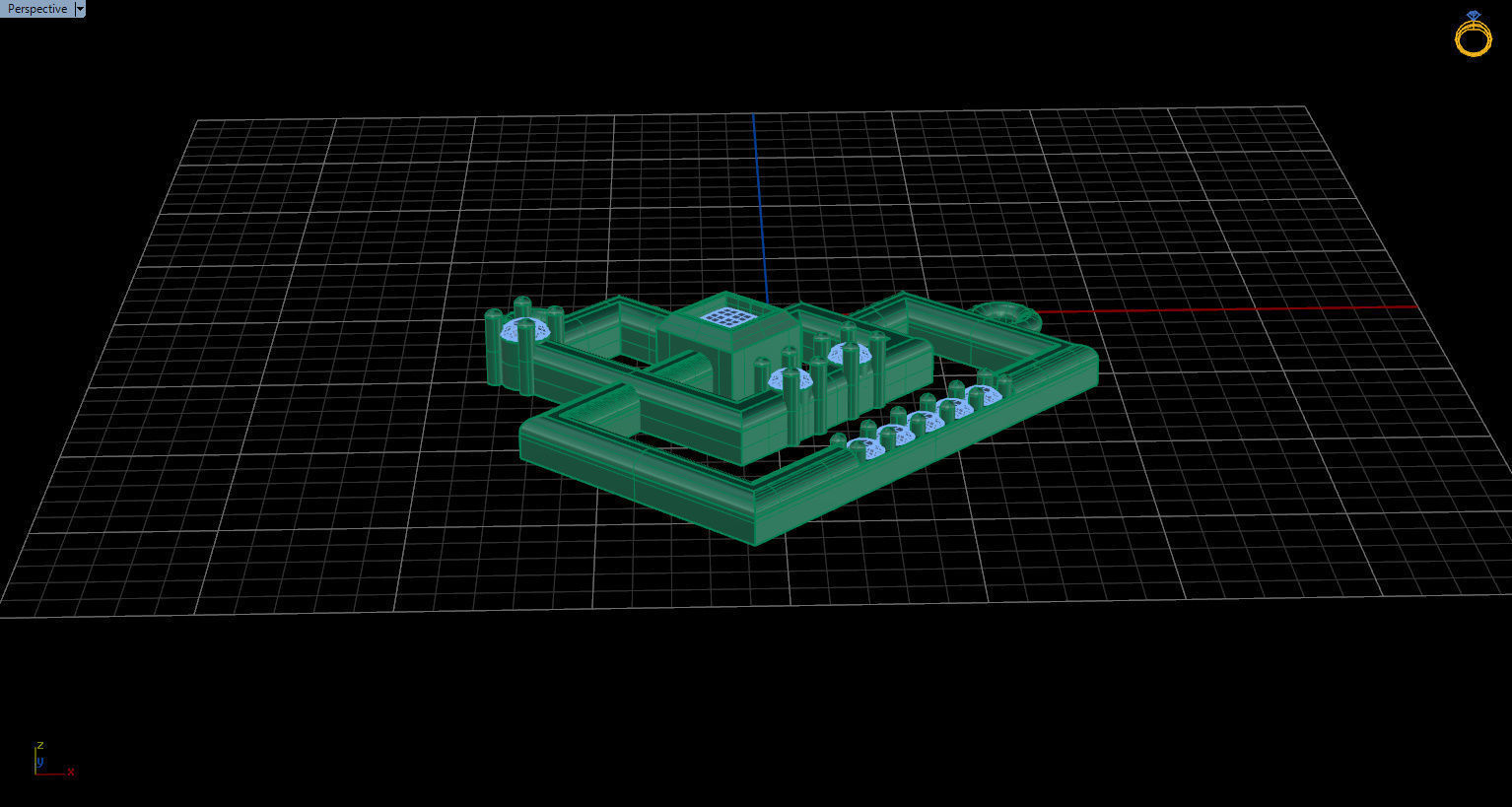 Formluxe with Prince Diamond and Round Diamonds 3D print model_20