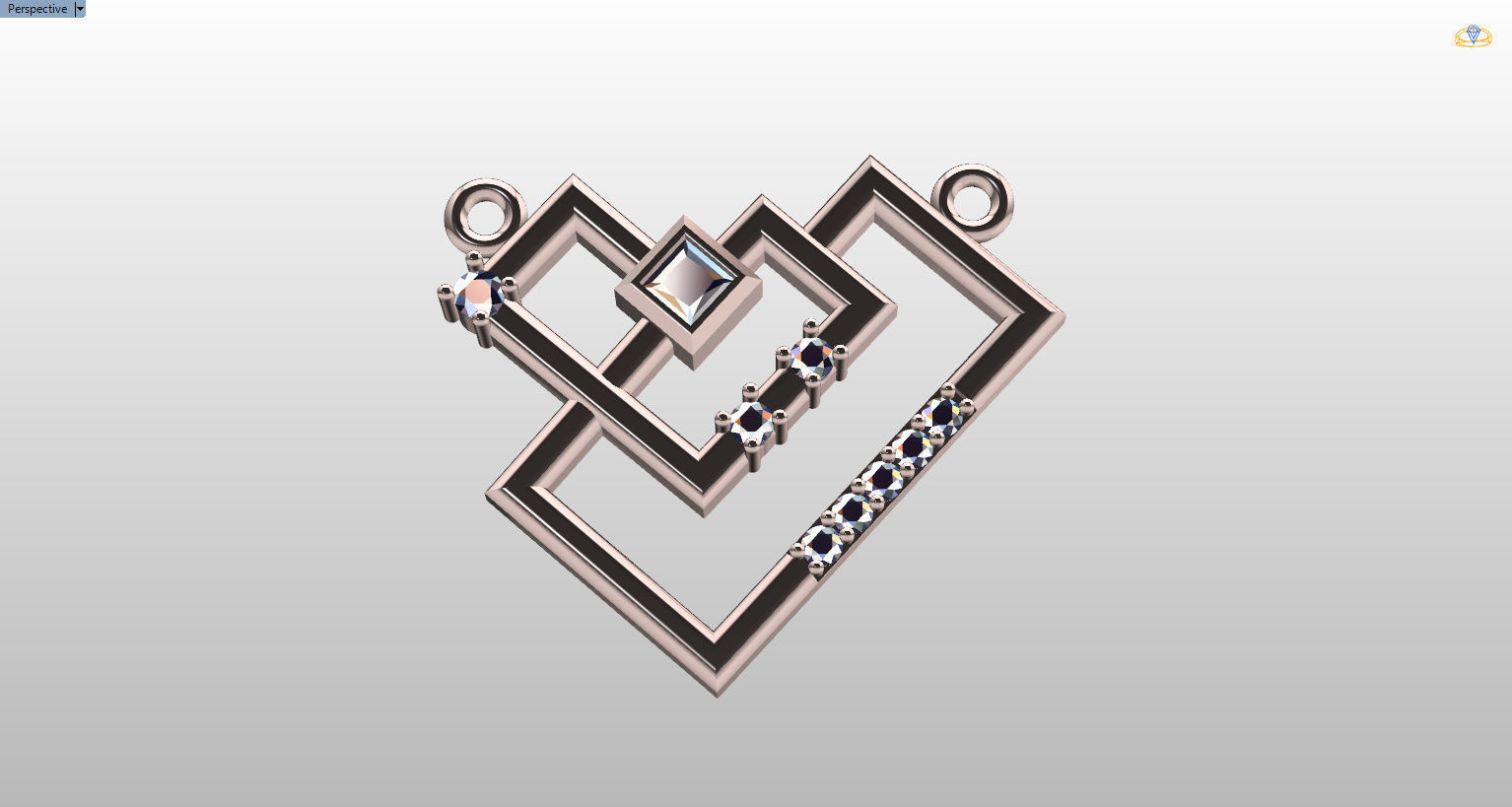 Formluxe with Prince Diamond and Round Diamonds 3D print model_51