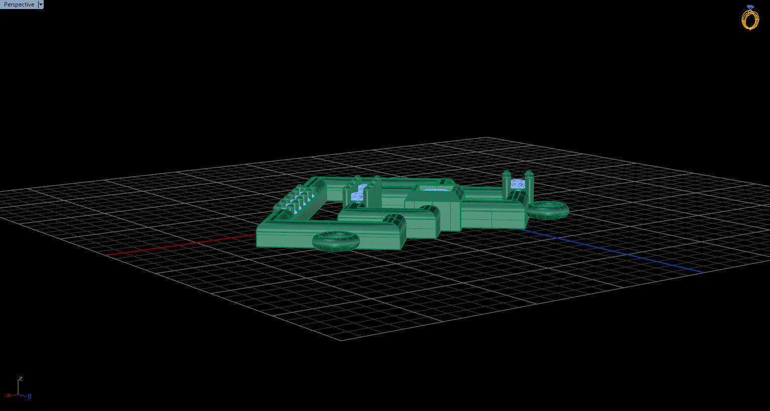 Formluxe with Prince Diamond and Round Diamonds 3D print model_25
