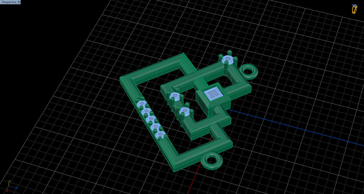 Formluxe with Prince Diamond and Round Diamonds 3D print model_23