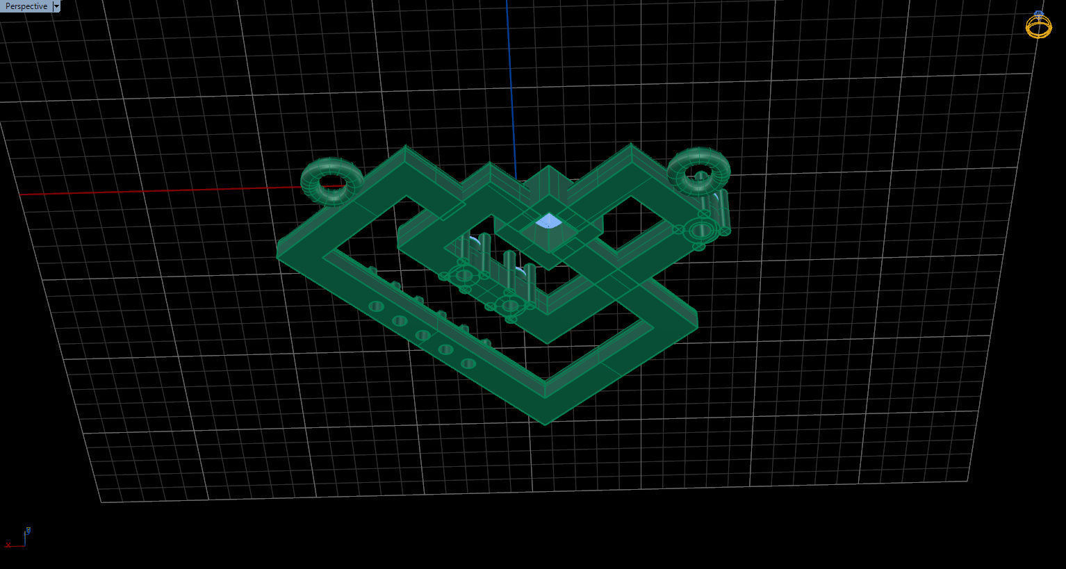 Formluxe with Prince Diamond and Round Diamonds 3D print model_27