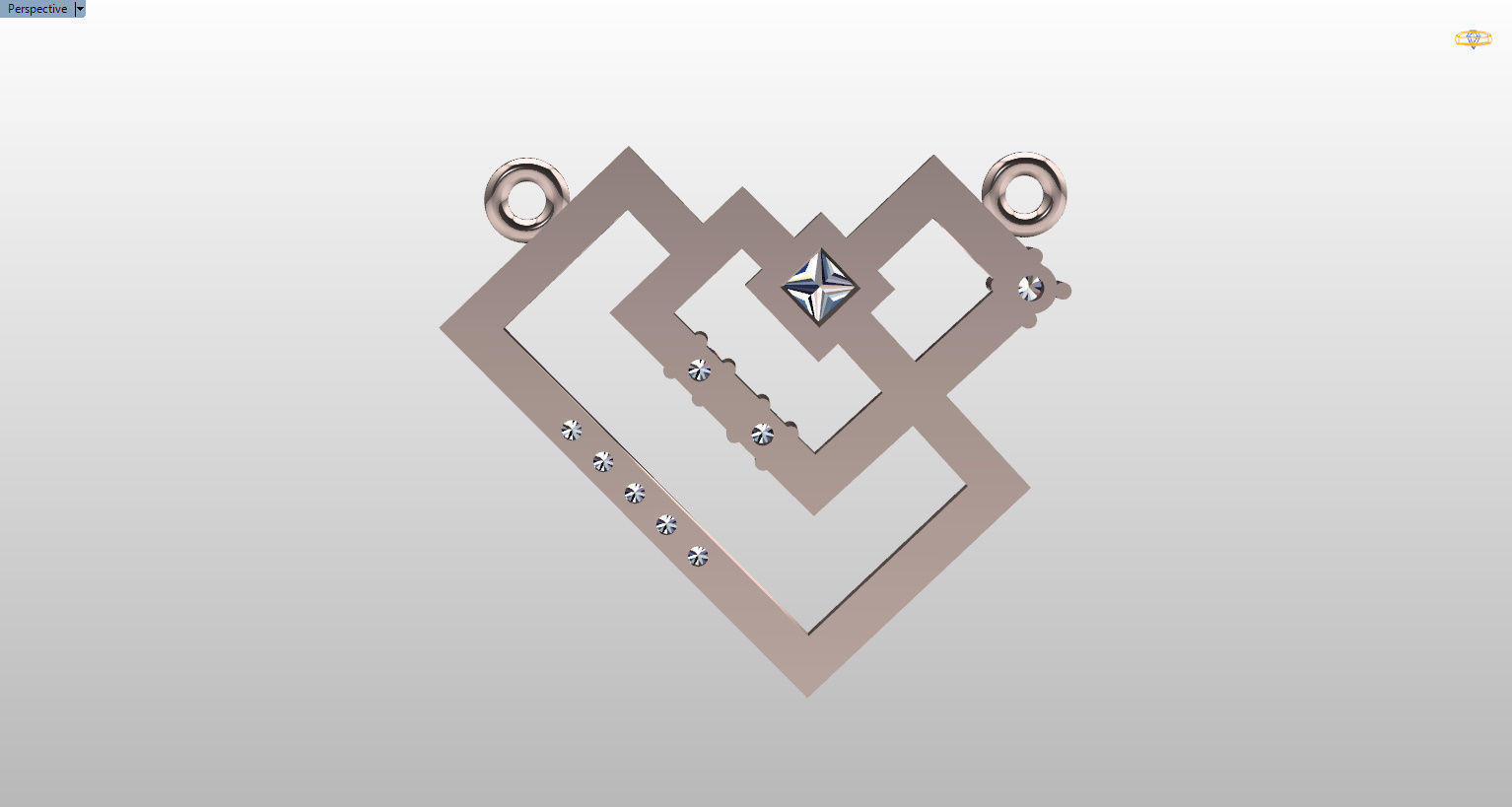 Formluxe with Prince Diamond and Round Diamonds 3D print model_62