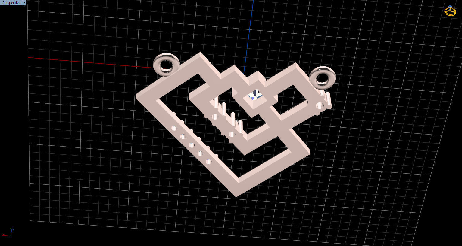 Formluxe with Prince Diamond and Round Diamonds 3D print model_45