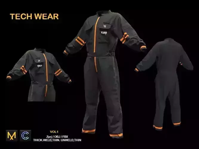 TECH WEAR 3D model