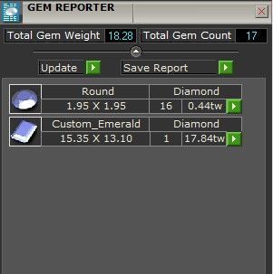 Man Signet Ring With Emerald 3D print model_9