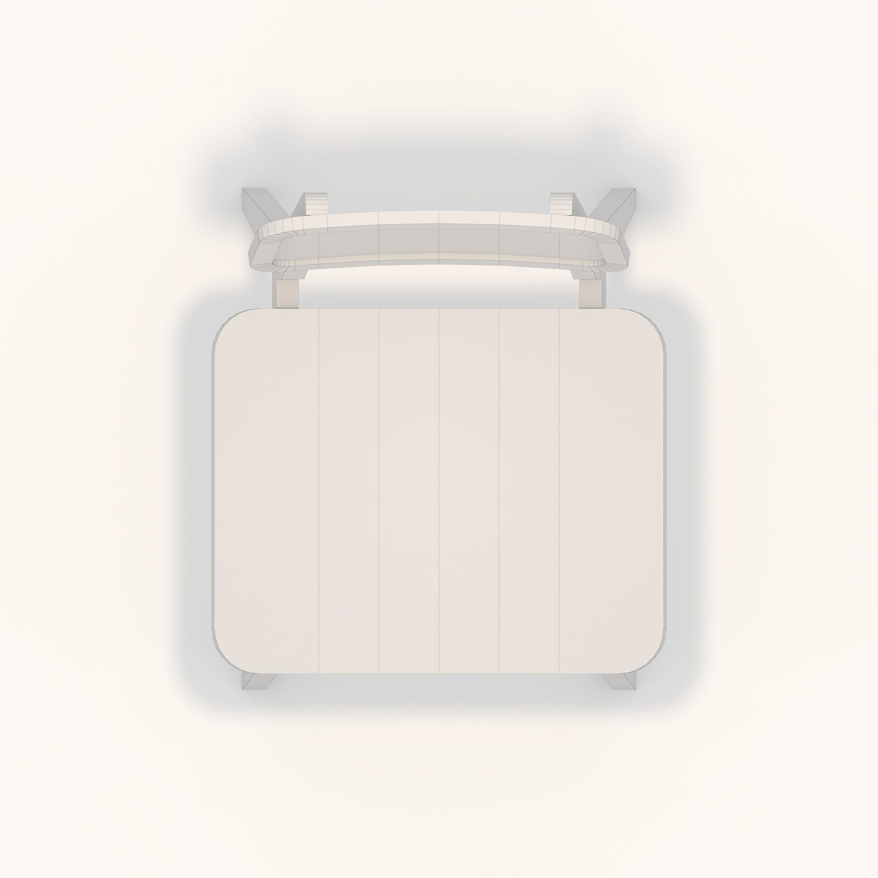 Chair 1 Low-poly 3D model_13